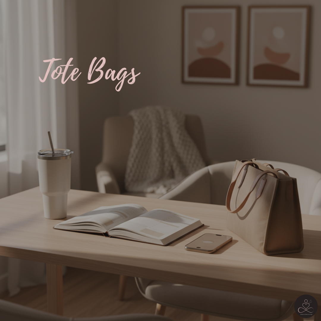 Brand Becoming Tote Bag Collection by Andrea Callahan