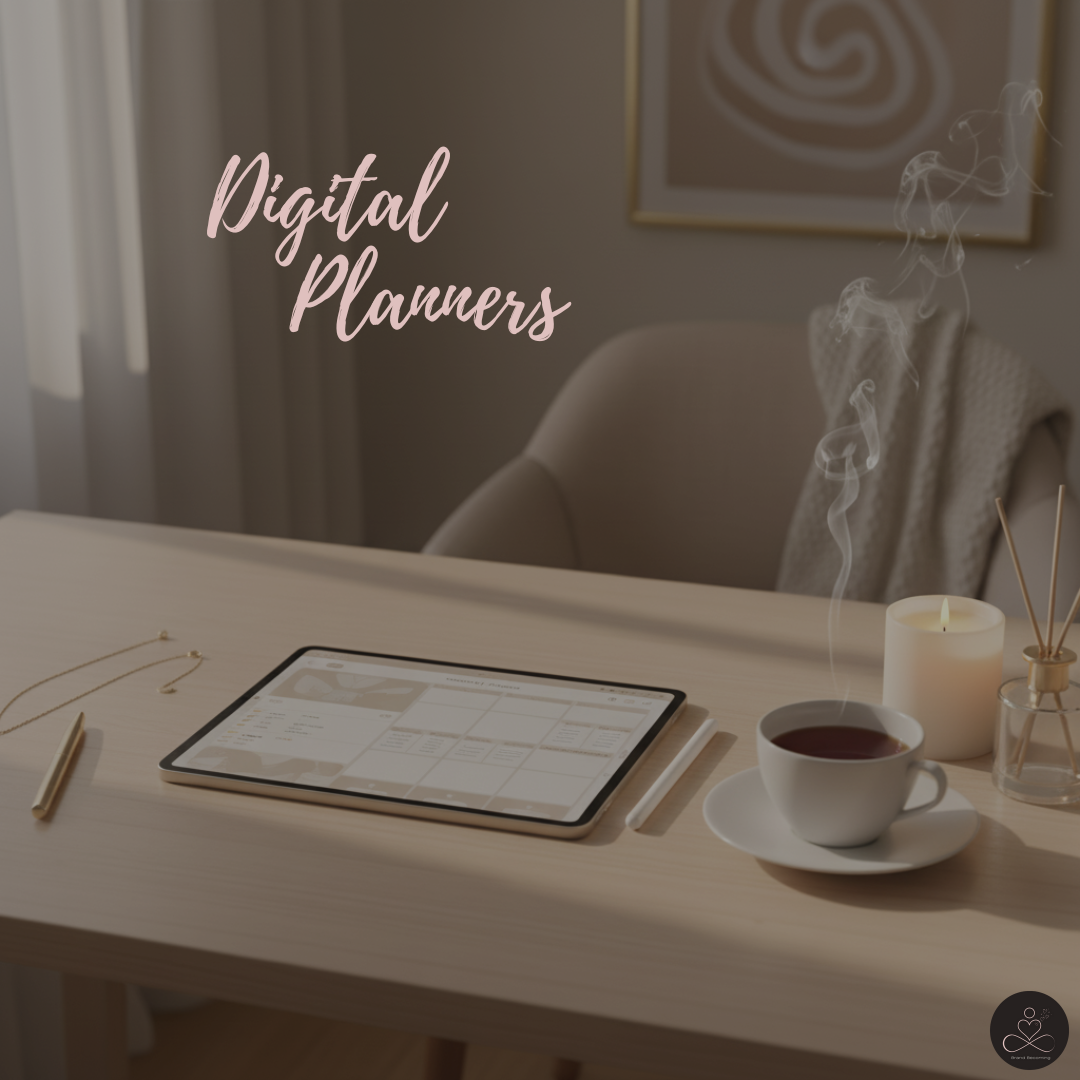 Brand Becoming Digital Planner Collection by Andrea Callahan