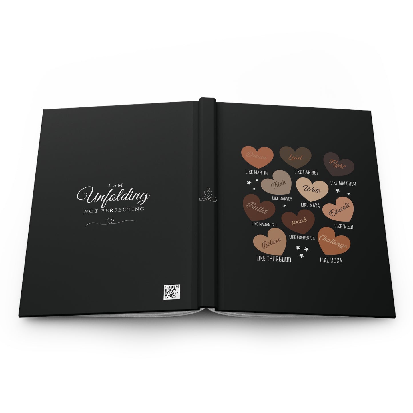 I Am Unfolding: The Heart of the Ancestors 150-Page Hardcover Matte A5 Journal