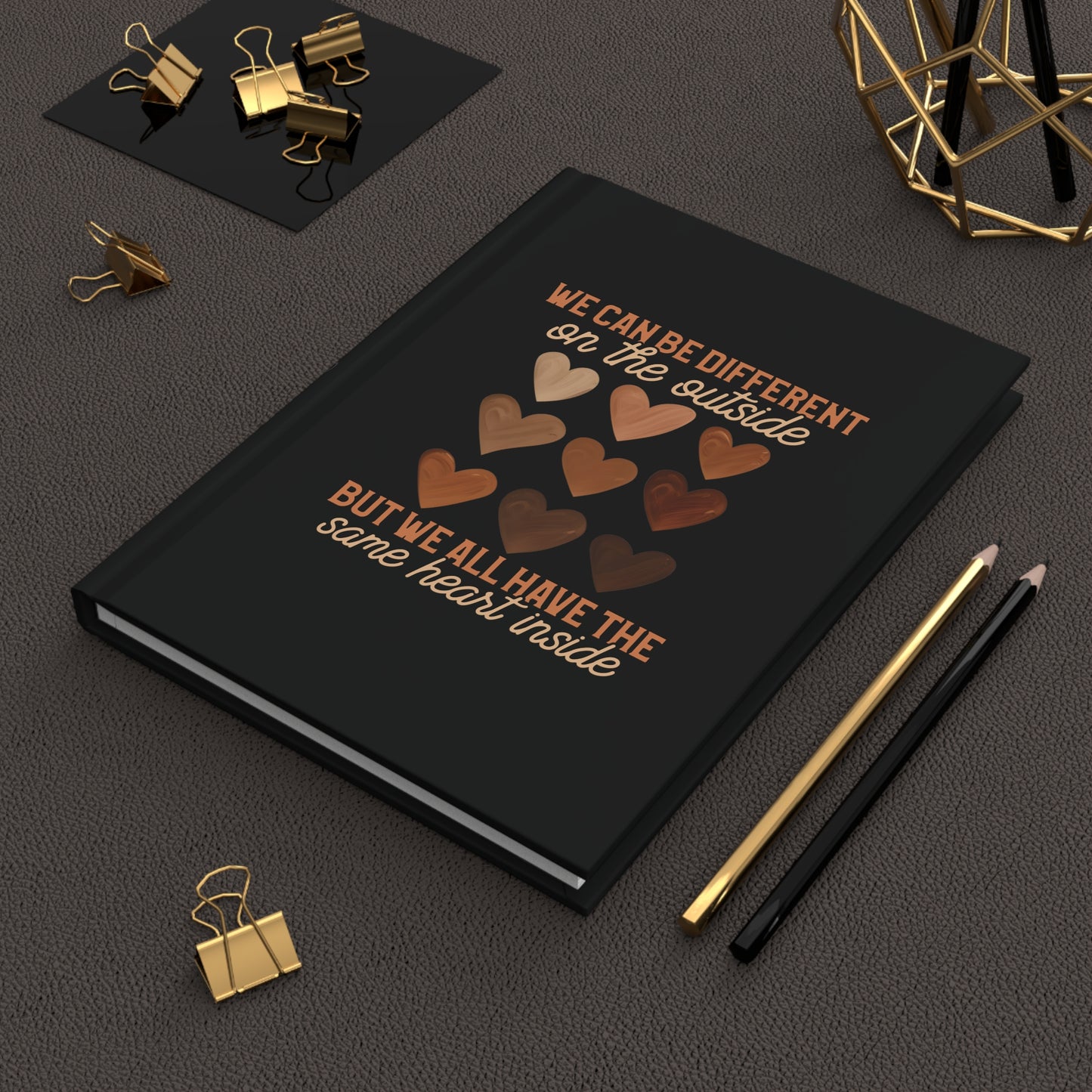 I Am Unfolding: The Same Heart 150-Page Hardcover Matte A5 Journal