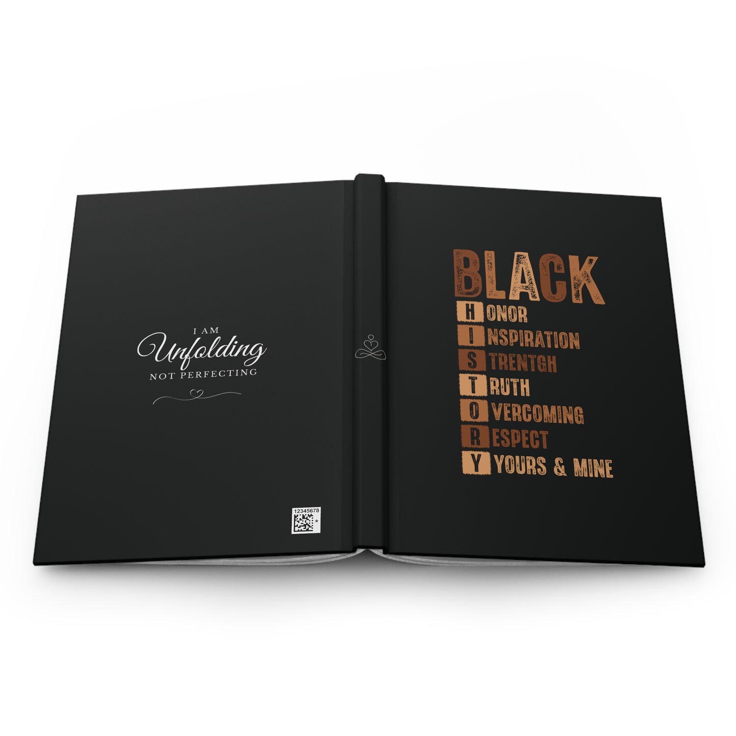 I Am Unfolding: The History & Hopes 150-Page Hardcover Matte A5 Journal