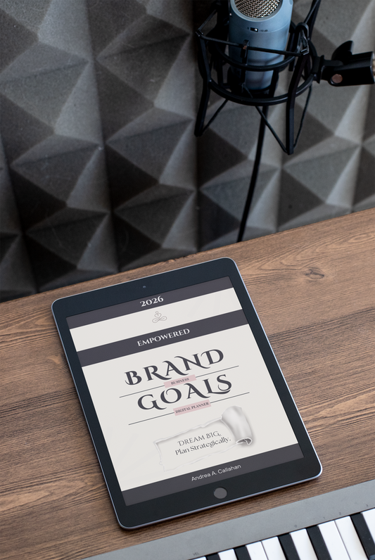Empowered Brand Goals by Andrea Callahan on iPad