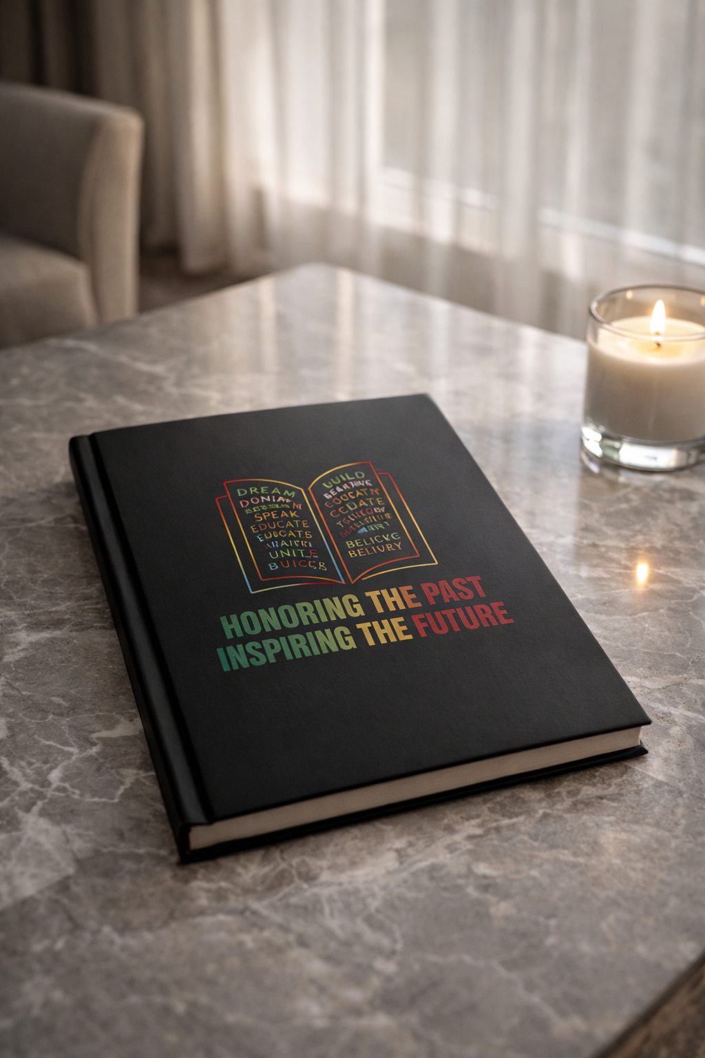 I Am Unfolding: The Visionary Blueprint 150-Page Hardcover Matte A5 Journal